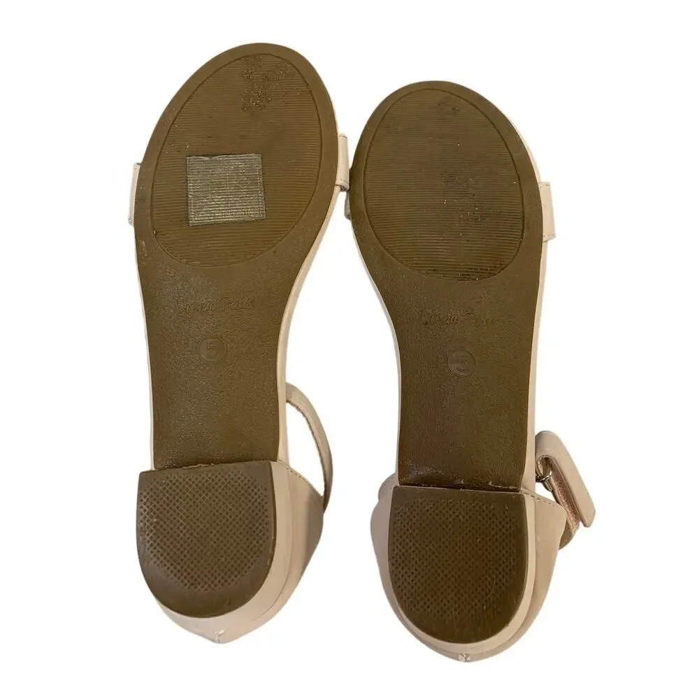 Dream Pairs Girls Size 5 Beige Tan 5